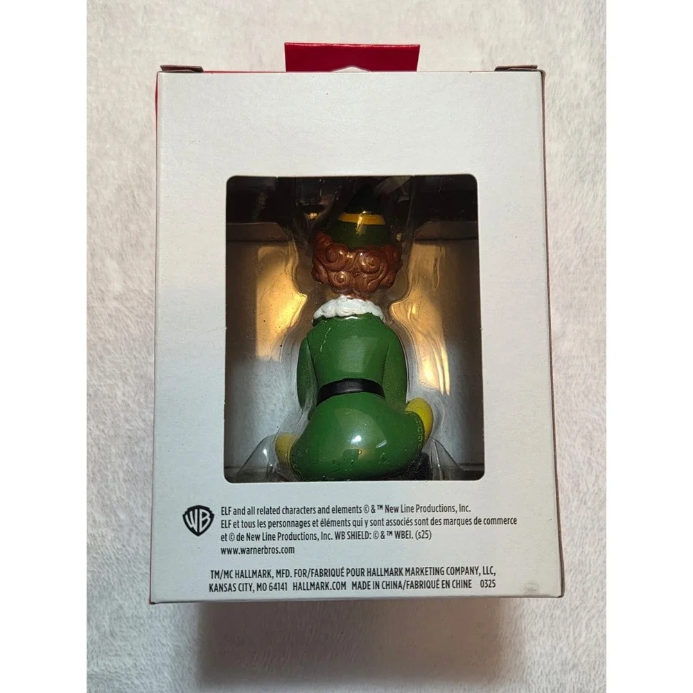 Hallmark Buddy The Elf Singing Classic Christmas Movie Ornament NEW